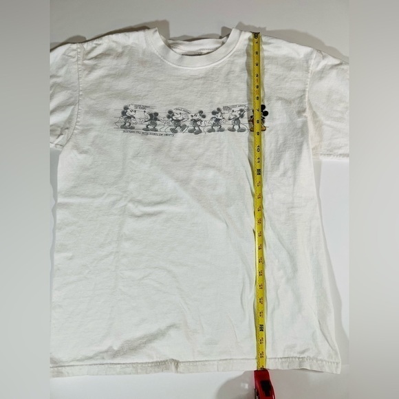 Vintage Y2K limited edition Disney streetwear white tshirt Mickey Mouse sz L - Picture 6 of 10